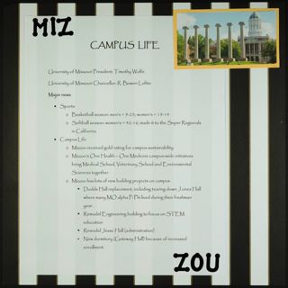 Missouri Alpha Chapter History Scrapbook, Spring 2015, Page 21