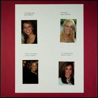 Missouri Alpha Chapter History Scrapbook, Spring 2008, Page 4