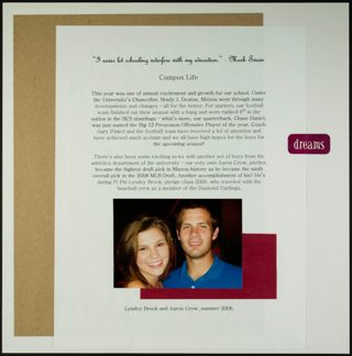Missouri Alpha Chapter History Scrapbook, Spring 2008, Page 16