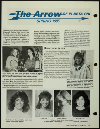 Missouri Alpha Chapter History Binder, 1900-1997, Page 116