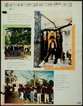 Missouri Alpha Chapter History Binder, 1900-1997, Page 106
