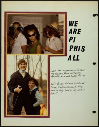 Missouri Alpha Chapter History Binder, 1900-1997, Page 96