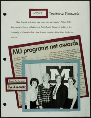 Missouri Alpha Chapter History Binder, 1900-1997, Page 119