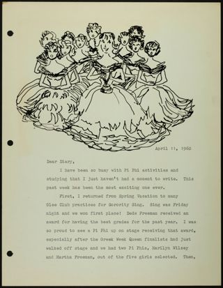 Missouri Alpha Chapter History Binder, 1900-1997, Page 68