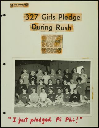 Missouri Alpha Chapter History Binder, 1900-1997, Page 75