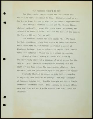 Missouri Alpha Chapter History Binder, 1900-1997, Page 92