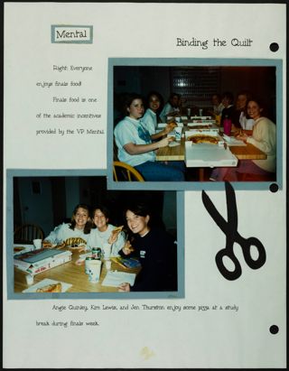 Missouri Alpha Chapter History Binder, 1900-1997, Page 118