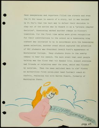 Missouri Alpha Chapter History Binder, 1900-1997, Page 84