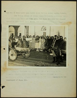 Missouri Alpha Chapter History Binder, 1900-1997, Page 71