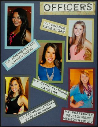 Missouri Alpha Chapter History Binder, Spring 2013, Page 6