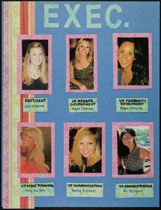 Missouri Alpha Chapter History Binder, Spring 2011, Page 5