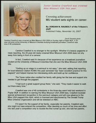 Missouri Alpha Chapter History Binder, Fall 2007, Page 39