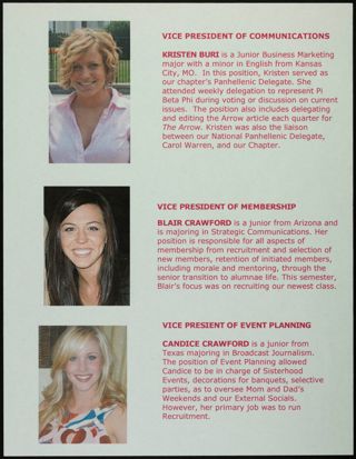 Missouri Alpha Chapter History Binder, Fall 2007, Page 19