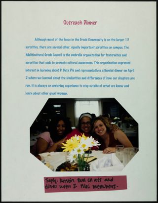 Missouri Alpha Chapter History Binder, Spring 2007, Page 30