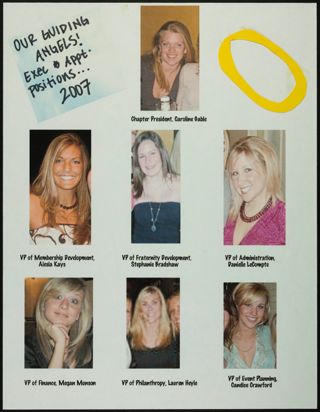 Missouri Alpha Chapter History Binder, Spring 2007, Page 4