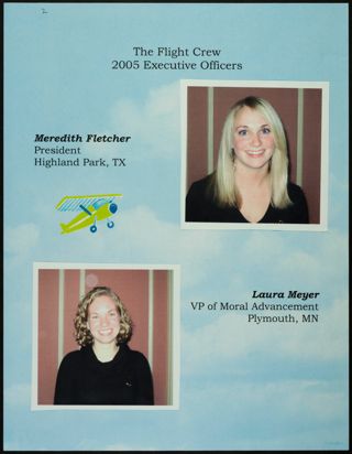 Missouri Alpha Chapter History Binder, Spring 2005, Page 5