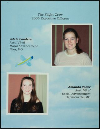 Missouri Alpha Chapter History Binder, Spring 2005, Page 13