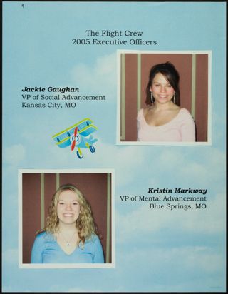Missouri Alpha Chapter History Binder, Spring 2005, Page 7