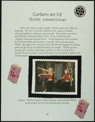 Missouri Alpha Chapter History Binder, Fall 2003, Page 40