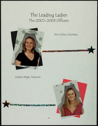 Missouri Alpha Chapter History Binder, Fall 2003, Page 13