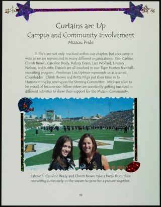 Missouri Alpha Chapter History Binder, Fall 2003, Page 46