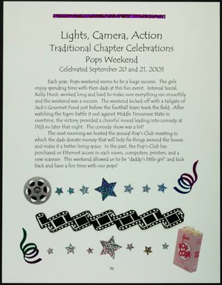 Missouri Alpha Chapter History Binder, Fall 2003, Page 66