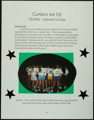 Missouri Alpha Chapter History Binder, Fall 2003, Page 43