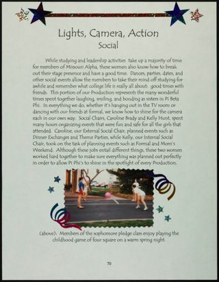 Missouri Alpha Chapter History Binder, Spring 2003, Page 69