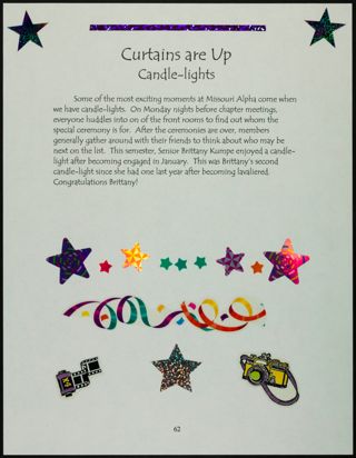 Missouri Alpha Chapter History Binder, Spring 2003, Page 61