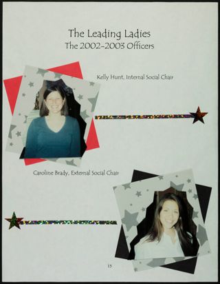 Missouri Alpha Chapter History Binder, Spring 2003, Page 16