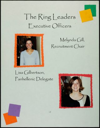 Missouri Alpha Chapter History Binder, Fall 2002, Page 18