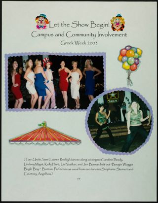 Missouri Alpha Chapter History Binder, Fall 2002, Page 54