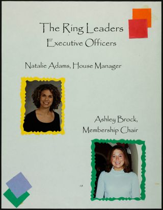 Missouri Alpha Chapter History Binder, Fall 2002, Page 17