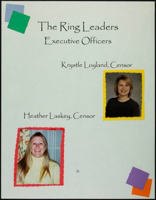 Missouri Alpha Chapter History Binder, Fall 2002, Page 21