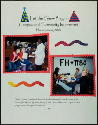 Missouri Alpha Chapter History Binder, Fall 2002, Page 52