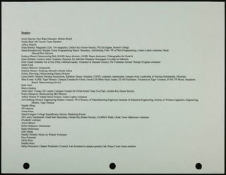 Missouri Alpha Chapter History Binder, Spring 2002, Page 78