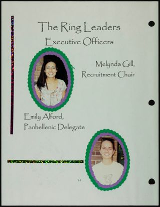 Missouri Alpha Chapter History Binder, Spring 2002, Page 14