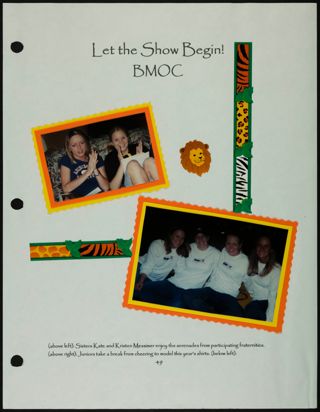 Missouri Alpha Chapter History Binder, Spring 2002, Page 47