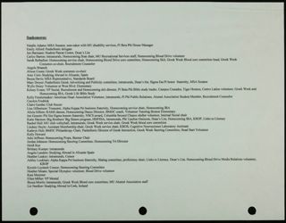 Missouri Alpha Chapter History Binder, Spring 2002, Page 74