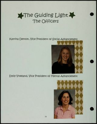 Missouri Alpha Chapter History Binder, Fall 2001, Page 12