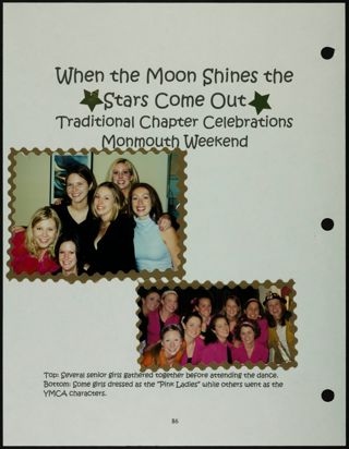 Missouri Alpha Chapter History Binder, Fall 2001, Page 85