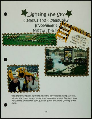 Missouri Alpha Chapter History Binder, Fall 2001, Page 56