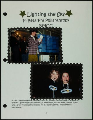 Missouri Alpha Chapter History Binder, Spring 2001, Page 52