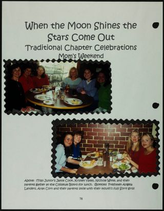 Missouri Alpha Chapter History Binder, Spring 2001, Page 85