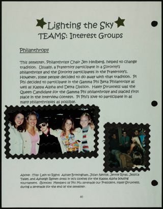 Missouri Alpha Chapter History Binder, Spring 2001, Page 47