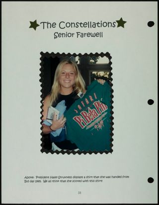 Missouri Alpha Chapter History Binder, Spring 2001, Page 39