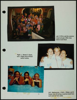 Missouri Alpha Chapter History Binder, Spring 2000, Page 32