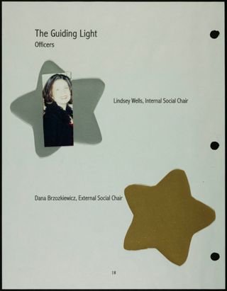 Missouri Alpha Chapter History Binder, Spring 2000, Page 19