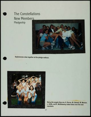 Missouri Alpha Chapter History Binder, Spring 2000, Page 39