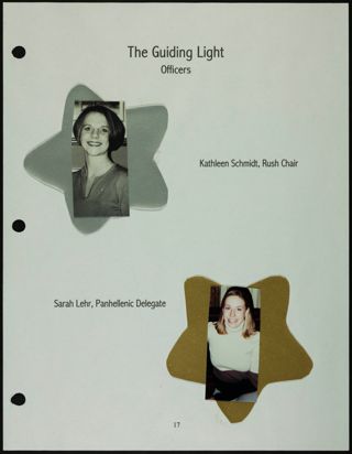 Missouri Alpha Chapter History Binder, Spring 2000, Page 18